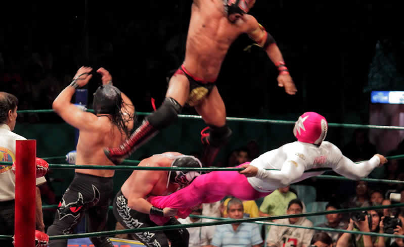 Donde ver lucha libre en CDMX