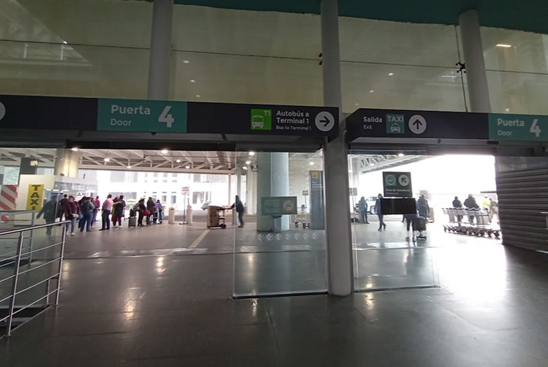 palma Polvo metálico Aeropuerto Internacional de la Ciudad de México