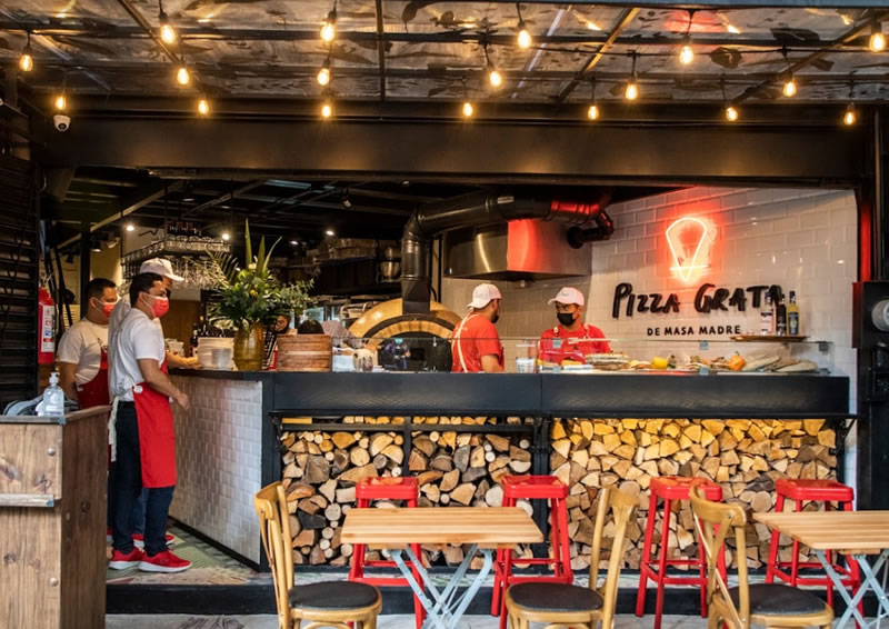 Pizza Grata, una trattoria saludable en Polanco